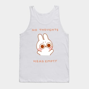 No Thoughts Head Empty Tank Top